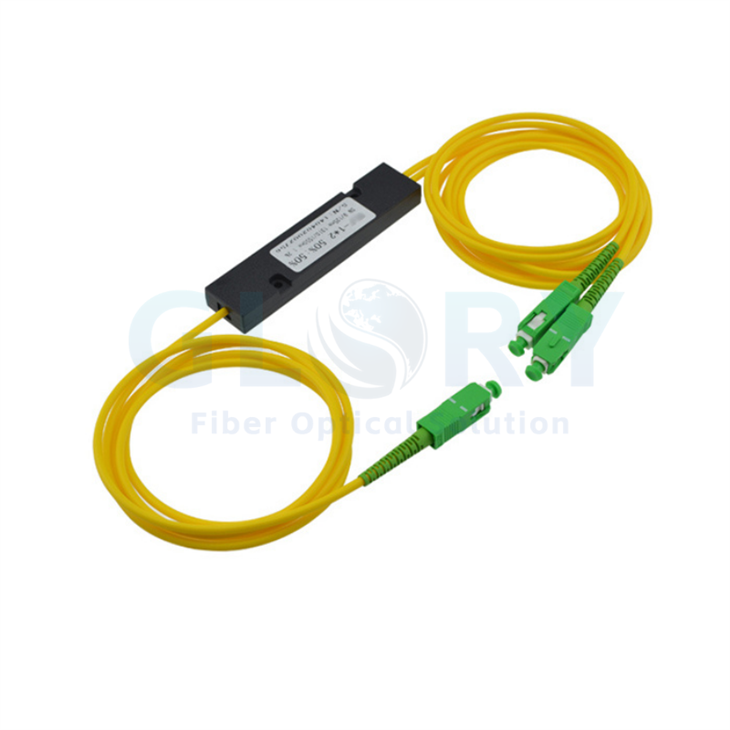 Оптоволоконный соединитель 1x2